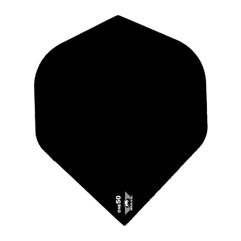Bull's One50 Flight Black Plain 150mic. - Bull's NL