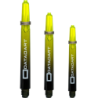 Datadart Argon Shafts - Polycarbonate Dart Stems - Black & Yellow - Tweenie