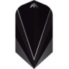 Mission Shades Dart Flights - 100 Micron - Slim - Black