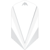 Mission Shades Dart Flights - 100 Micron - Slim - White