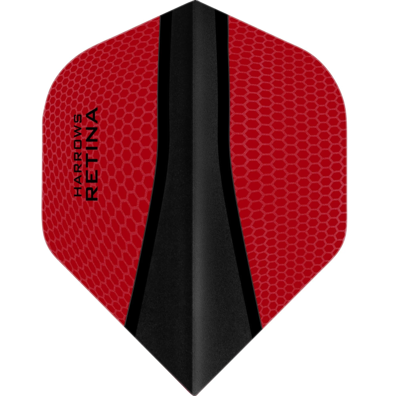 Harrows Retina-X Dart Flights - No2 - Std - Red