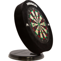 Zestaw Mission Mini Dartboard + Surround + Lotki | rzucaj.pl