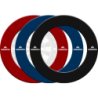 Mission Dartboard Surround - Pro - Heavy Duty - with Logo - Red
