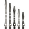 Designa Multiline Aluminium Shafts - Regrooved - Gun Metal - Tweenie