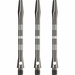 Designa Multiline Aluminium Shafts - Regrooved - Gun Metal - Medium - ujęcie 2