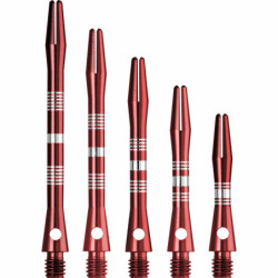 Designa Multiline Aluminium Shafts - Regrooved - Red | Podkarpacki Dart Center