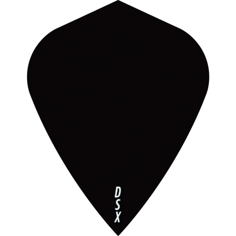 Designa DSX100 Dart Flights - Kite - Black – piórka | Podkarpacki Dart Center