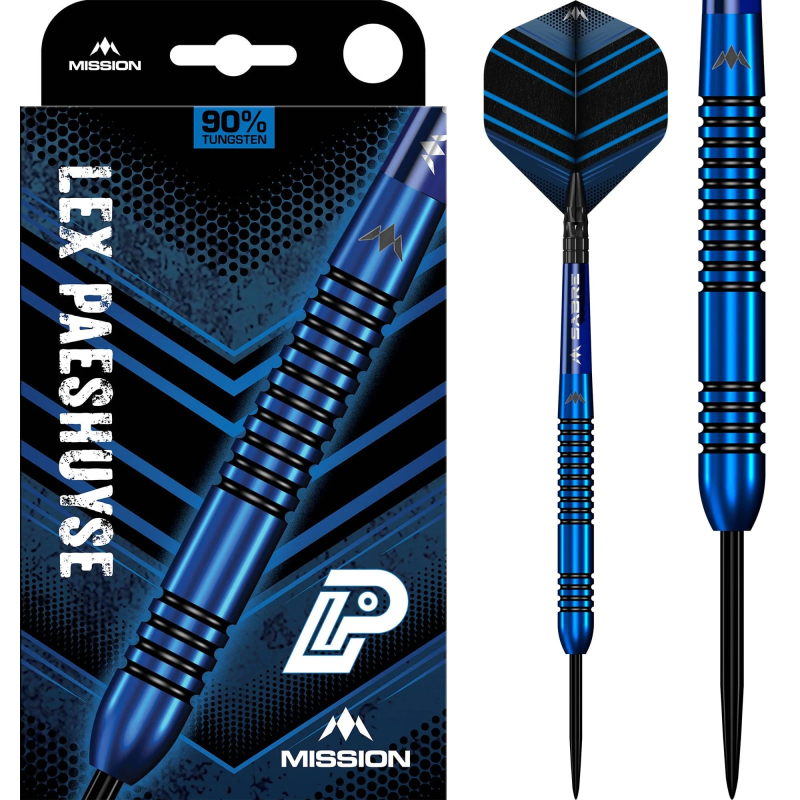 Mission Lex Paeshuyse Darts - Steel Tip - 90% | Podkarpacki Dart Center