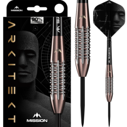 Mission Arkitekt Darts - Steel Tip - 90% Tungsten | Podkarpacki Dart Center