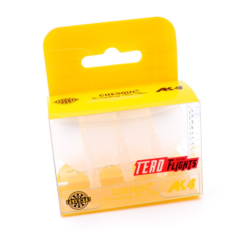 TERO AK4 Dart Flight, Standard Shape, Solid, Ice | Podkarpacki Dart Center