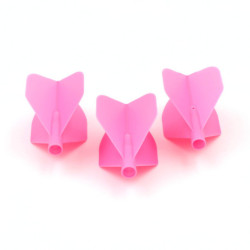 TERO AK4 Dart Flight, Standard Shape, Solid, PINK | Podkarpacki Dart Center