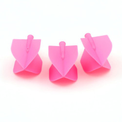 TERO AK4 Dart Flight, Standard Shape, Solid, PINK | Podkarpacki Dart Center