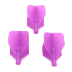 TERO AK4 Dart Flight, Standard Shape, Solid, Purple | Podkarpacki Dart Center