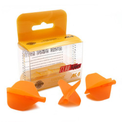 TERO AK4 Dart Flight, Standard Shape, Solid, Orange | Podkarpacki Dart Center