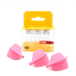 TERO AK4 Dart Flight, Big Wing Shape, Solid, Pink | Podkarpacki Dart Center