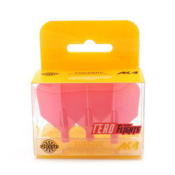 TERO AK4 Dart Flight, Big Wing Shape, Solid, Pink | Podkarpacki Dart Center