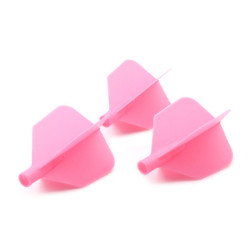 TERO AK4 Dart Flight, Big Wing Shape, Solid, Pink | Podkarpacki Dart Center