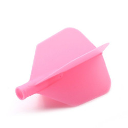 TERO AK4 Dart Flight, Big Wing Shape, Solid, Pink | Podkarpacki Dart Center