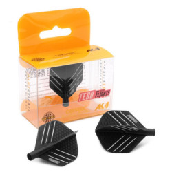 TERO AK4 Dart Flight, Standard Shape, Black Honeycomb | Podkarpacki Dart Center
