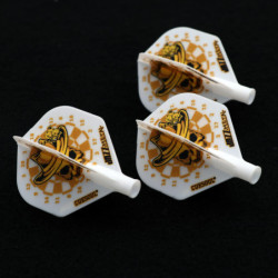 TERO AK4 Dart Flight, Standard Shape, Golden Skull, | Podkarpacki Dart Center