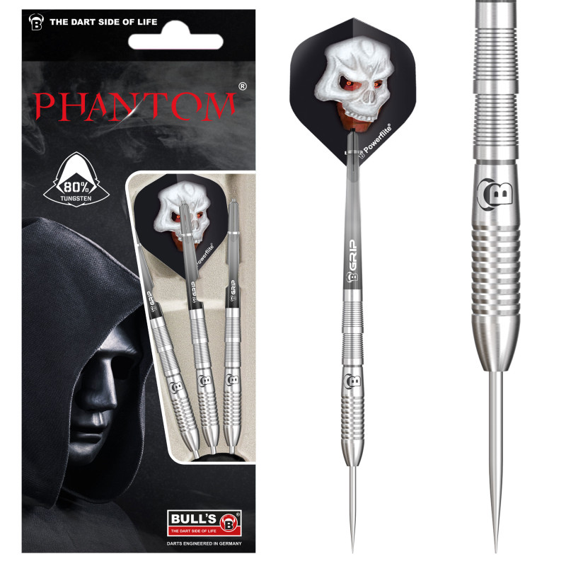 BULL'S Phantom PT4 Steel D.24g 80% tungsten – akcesoria do darta | Podkarpacki Dart Center
