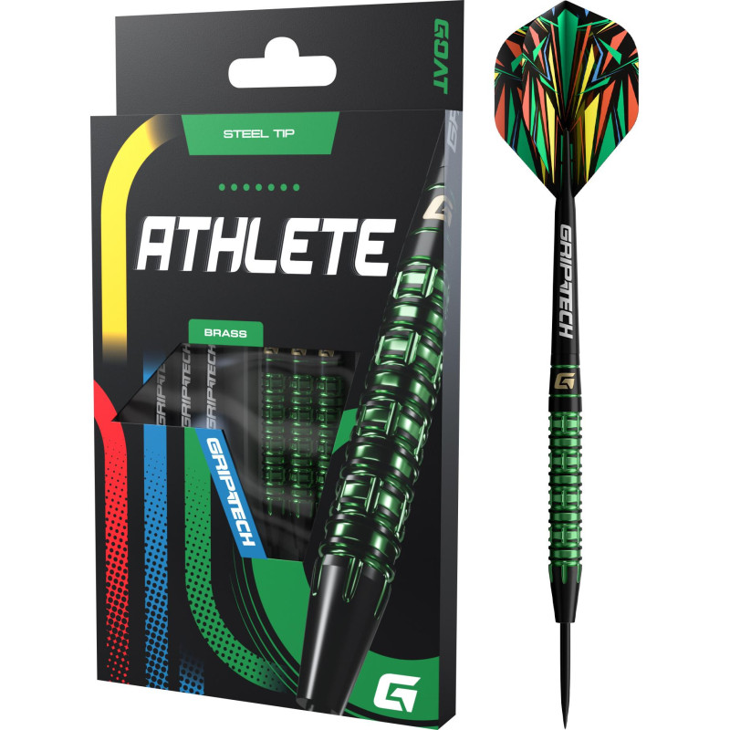 Goat Athlete Brass 10g Green – akcesoria do darta | Podkarpacki Dart Center