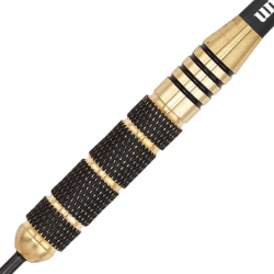 Unicorn Core Plus Win- Blk/Gold Brass Darts- 23g - Lotki Rzutki