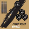Unicorn Core Plus Win- Blk/Gold Brass Darts- 23g - Lotki Rzutki - ujęcie 3