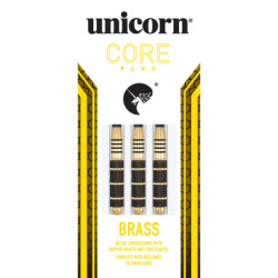 Unicorn Core Plus Win- Blk/Gold Brass Darts- 23g - Lotki Rzutki - ujęcie 5