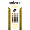 Unicorn Core Plus Win- Blk/Gold Brass Darts- 23g - Lotki Rzutki - ujęcie 5