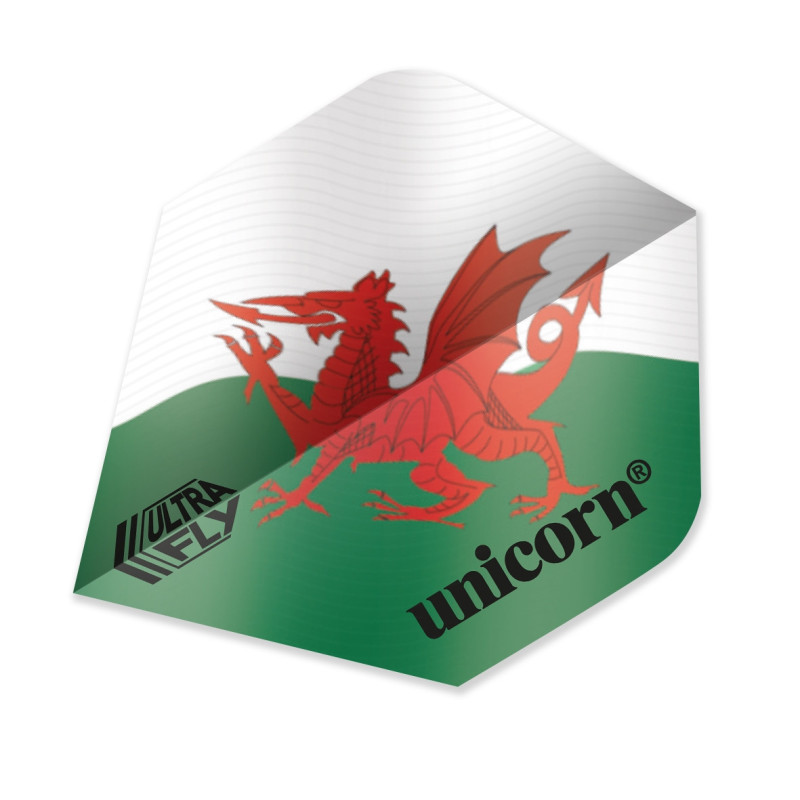 Unicorn Ultrafly.100 Pus Wales Flag - Piórka