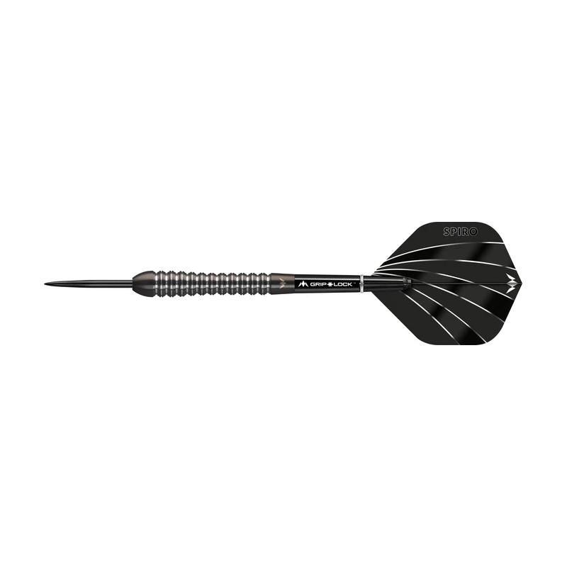 Mission Spiro Darts - Steel Tip - Graphite PVD - M2 - Black - 90% Tungsten - Lotki Rzutki