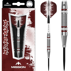 Mission Madars Razma Darts - Steel Tip - 95% Tungsten - 21g - Lotki Rzutki