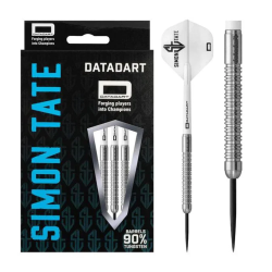 Datadart Simon Tate Darts - Steel Tip - Ringed - 90% Tungsten - 26g - Lotki Rzutki