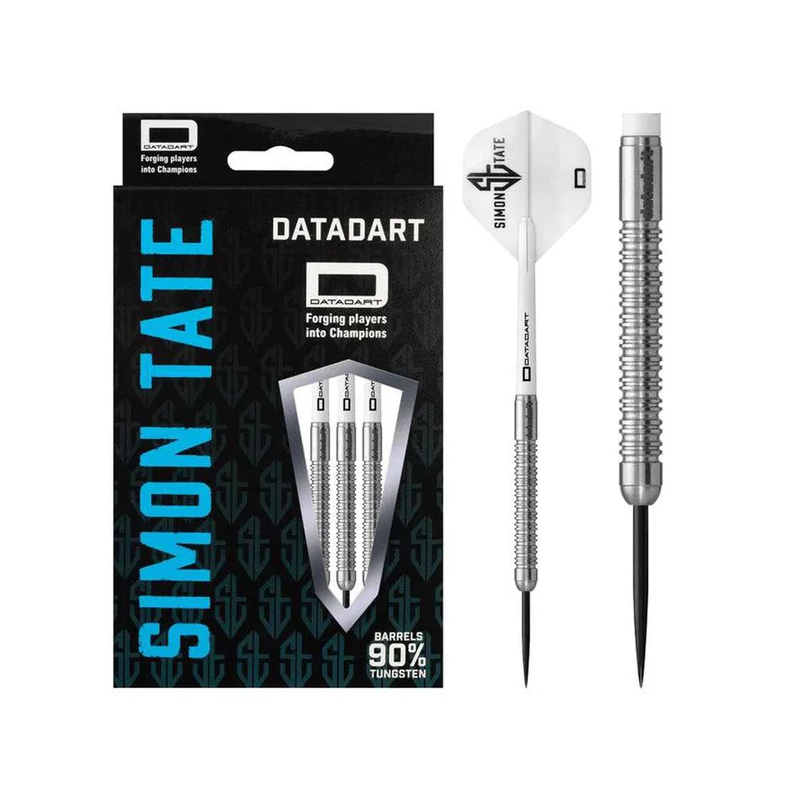 Datadart Simon Tate Darts - Steel Tip - Ringed - 90% Tungsten - 26g - Lotki Rzutki
