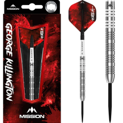 Mission George Killington Darts - Steel Tip - 95% Tungsten - 24g - Lotki Rzutki - ujęcie 5