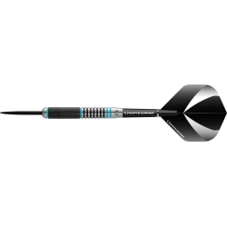 Darts Corner Marine Darts - Steel Tip - M4 - Aqua Black - 80% Tungsten - 24g - Lotki Rzutki