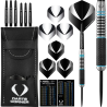 Darts Corner Marine Darts - Steel Tip - M4 - Aqua Black - 80% Tungsten - 24g - Lotki Rzutki - ujęcie 2