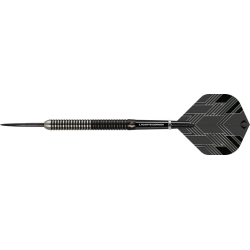 Darts Corner BlackFin Darts - Steel Tip - M1 - Straight - Black - 90% Tungsten - 22g - Lotki Rzutki