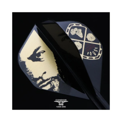 Condor AXE Dart Flights - Devon Petersen - Standard - African Warrior - Inspiration 3 - Black - Long - ujęcie 2