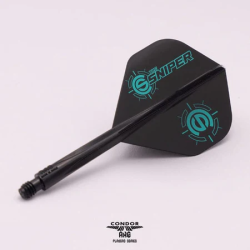 Condor AXE Dart Flights - Standard - Connor Scutt - The Sniper - Zintegrowane szafto-piórka