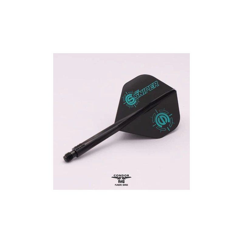 Condor AXE Dart Flights - Standard - Connor Scutt - The Sniper - Zintegrowane szafto-piórka