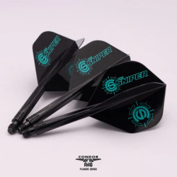Condor AXE Dart Flights - Standard - Connor Scutt - The Sniper - Zintegrowane szafto-piórka - ujęcie 2