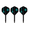 Condor AXE Dart Flights - Standard - Connor Scutt - The Sniper - Zintegrowane szafto-piórka - ujęcie 4