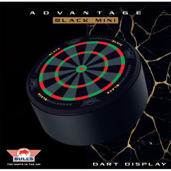 Bull's Advantage Black Mini Dartboard Display - Stojak na lotki - Bull's NL - ujęcie 2