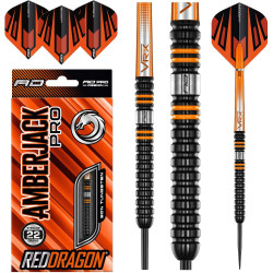 Amberjack Pro 90% Tungsten Darts - Lotki steel tip - Red Dragon - ujęcie 2