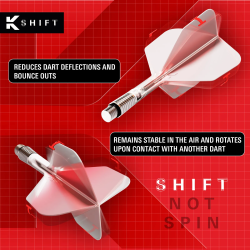 Target K-Shift Black Flight Shape No.6 - Piórka do lotek - ujęcie 3