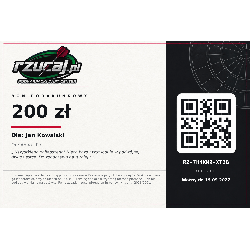 Bon podarunkowy (voucher) 200 zł | Rzucaj.pl