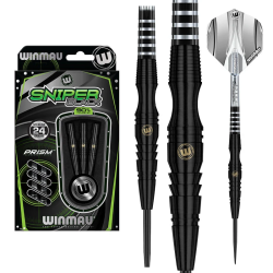 Lotki Winmau Sniper Black 90% steel tip | Rzucaj.pl